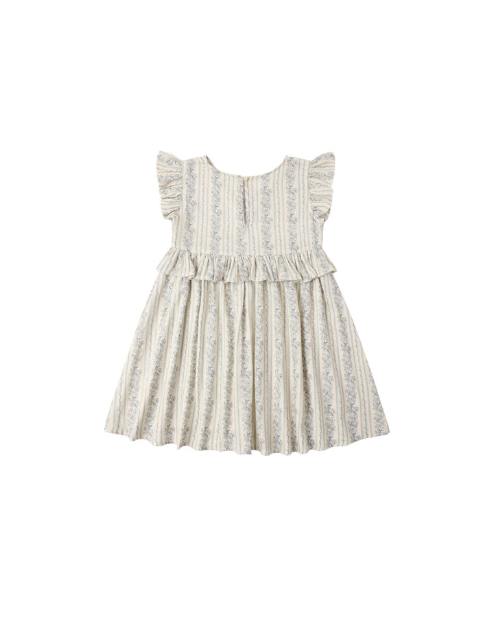 Brielle Dress Blue Floral