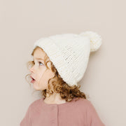 Classic Pom Hat Cream