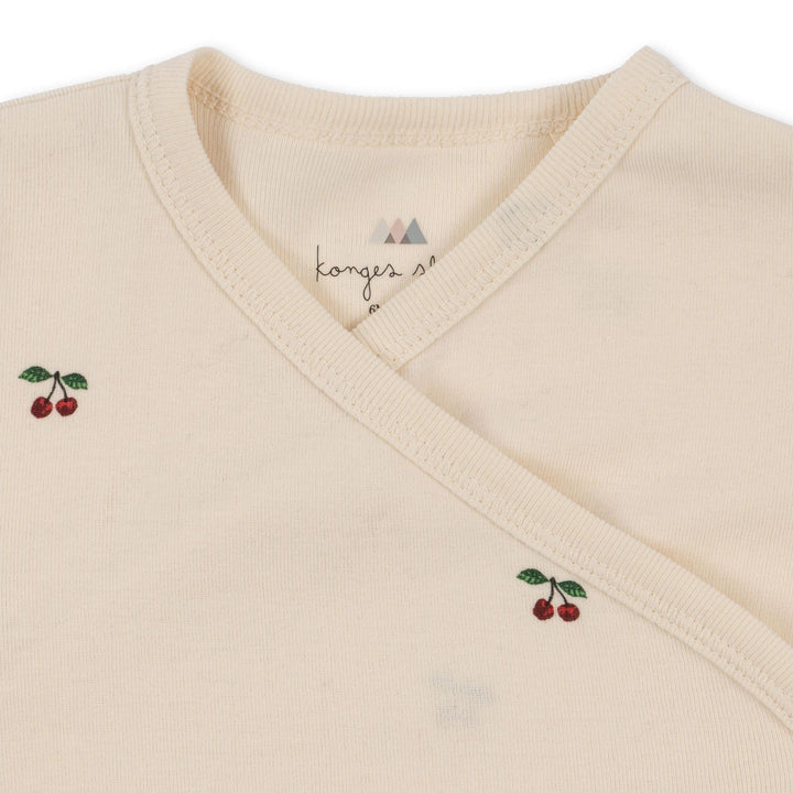 Long Sleeve Onesie Cherry