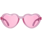 Fuchsia Haze Heart Sunglasses