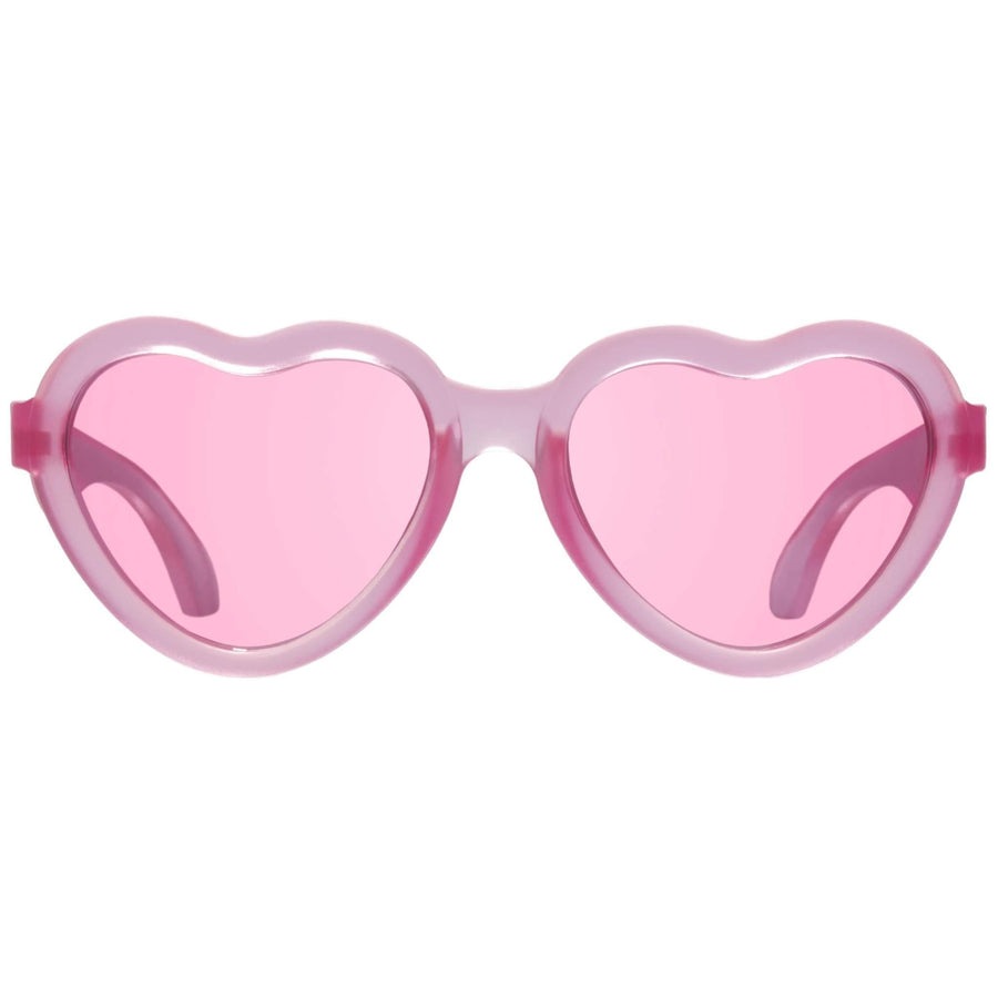 Fuchsia Haze Heart Sunglasses