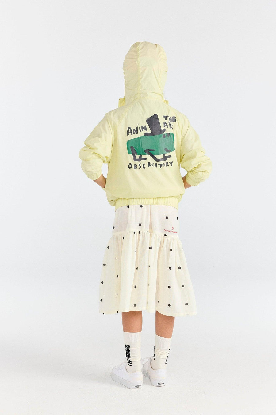 Fox Kid Windbreaker - Soft Yellow