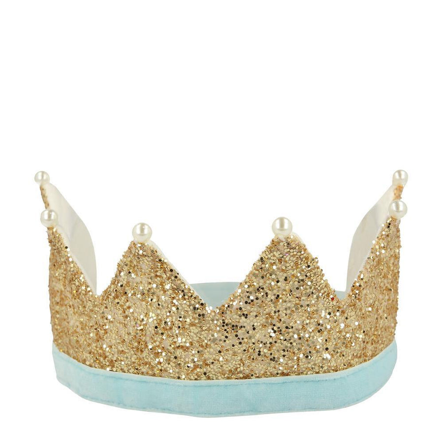 Gold & Pearl Party Crown