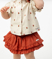 Eliora Blouse - Red Roses