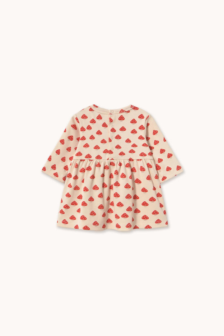 Mini Mushrooms Rib Baby Dress