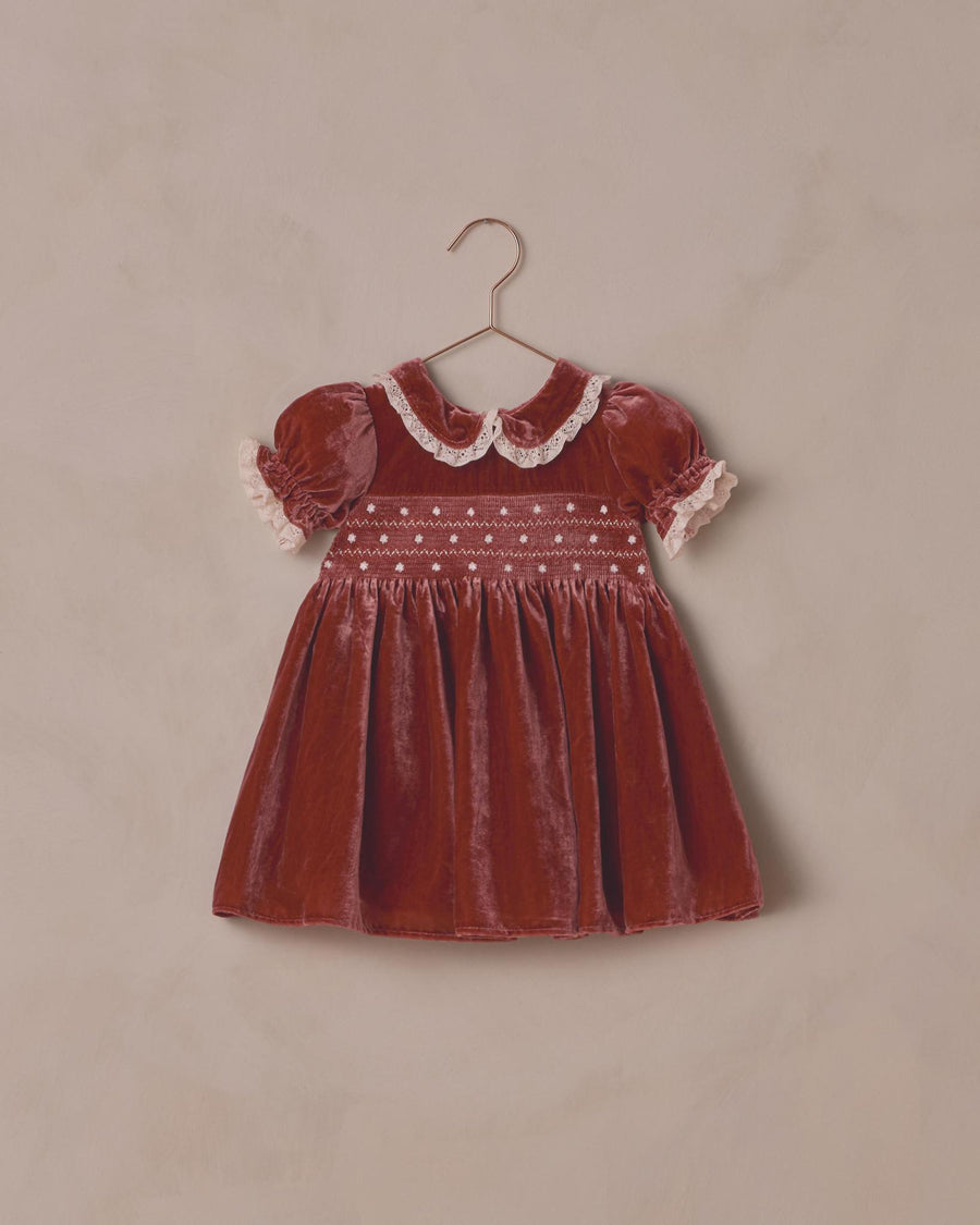 Elizabeth Dress - Ruby