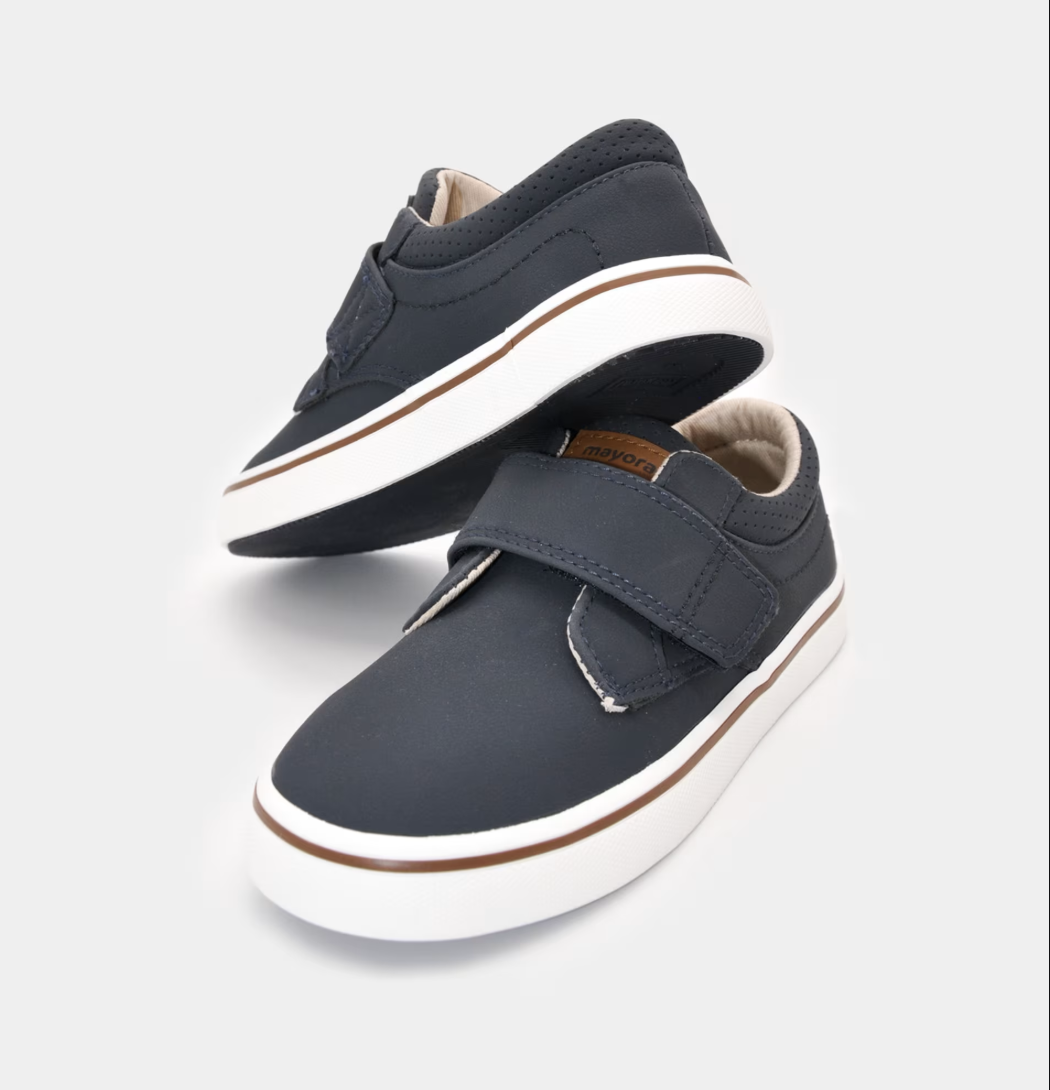 Navy Velcro Sneaker