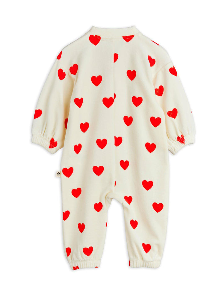 Hearts Velour Jumpsuit