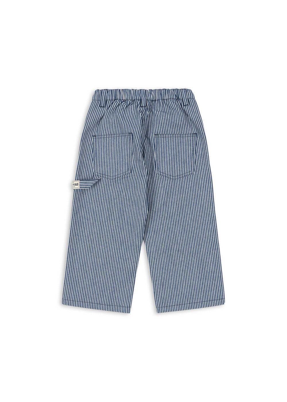 Luc Pants - Blue Stripe
