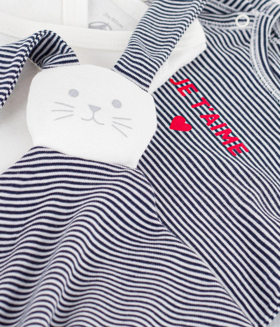 Baby 3 PC Set - Navy White