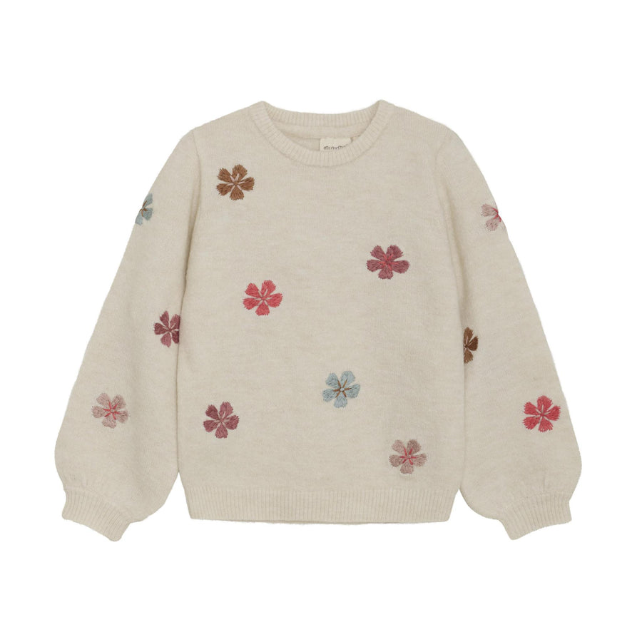 Flower Pullover Sweater