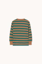 Stripes Sleeve Knit Tee