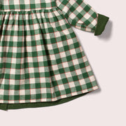 Green Reversible Corduroy Dress