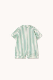 Emerald Stripes Baby One-Piece