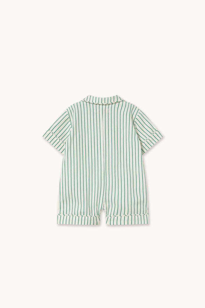 Emerald Stripes Baby One-Piece