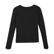 Black LS Tee