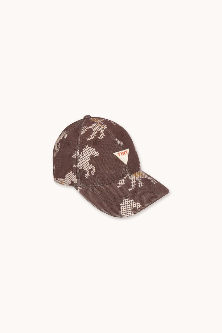 Horses Corduroy Cap