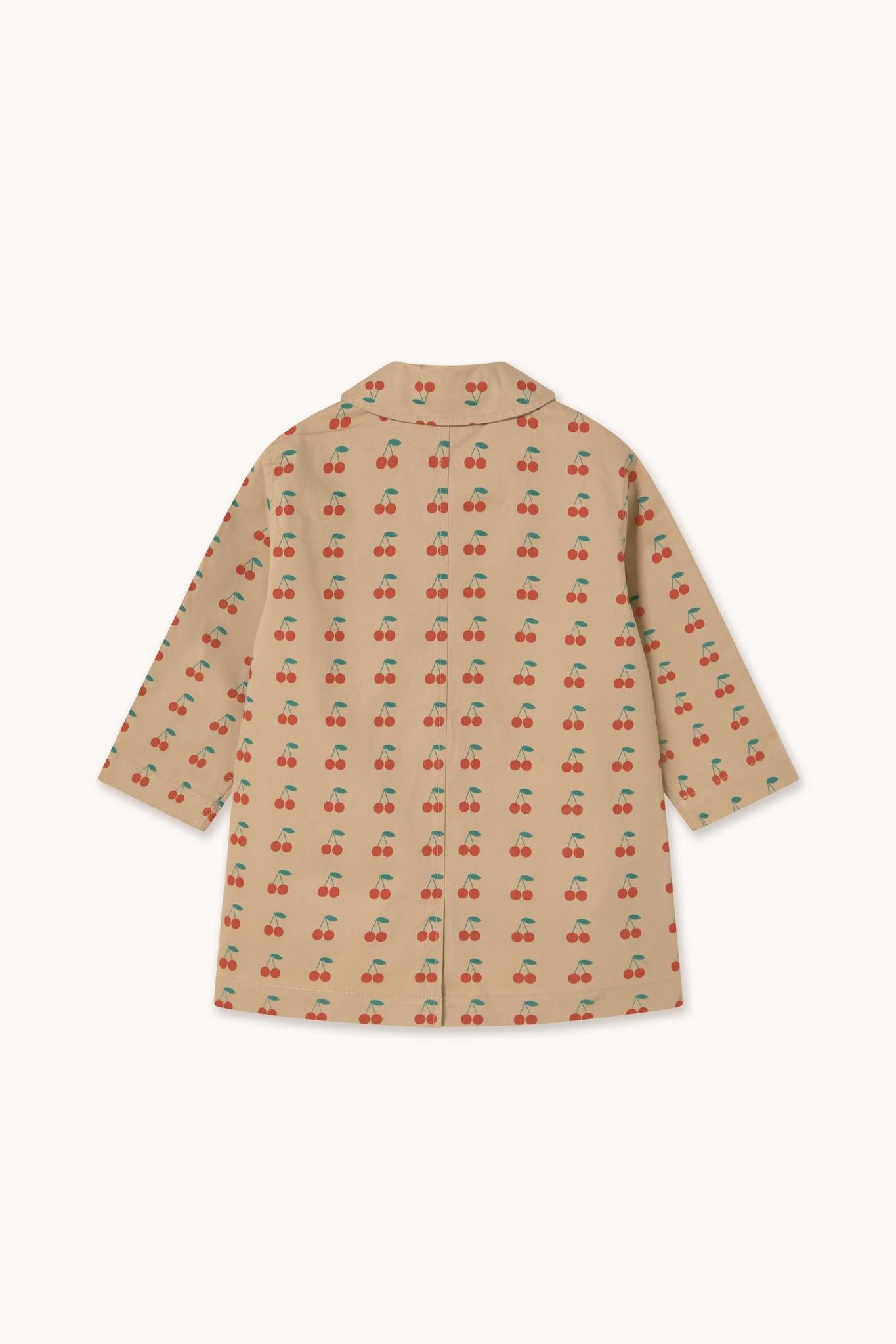 Cherries Trench Coat