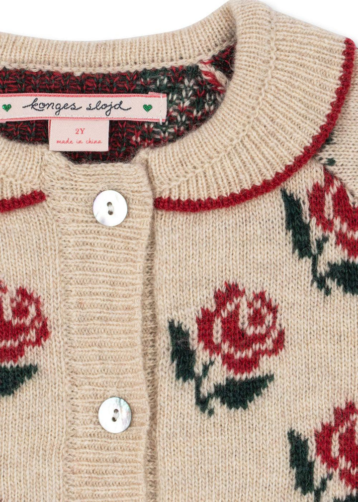 Belou Knit Cardigan - Rose