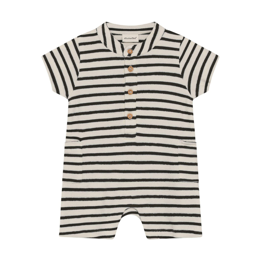 Striped Short Romper