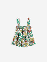 Color Herbalist All Over Woven Top