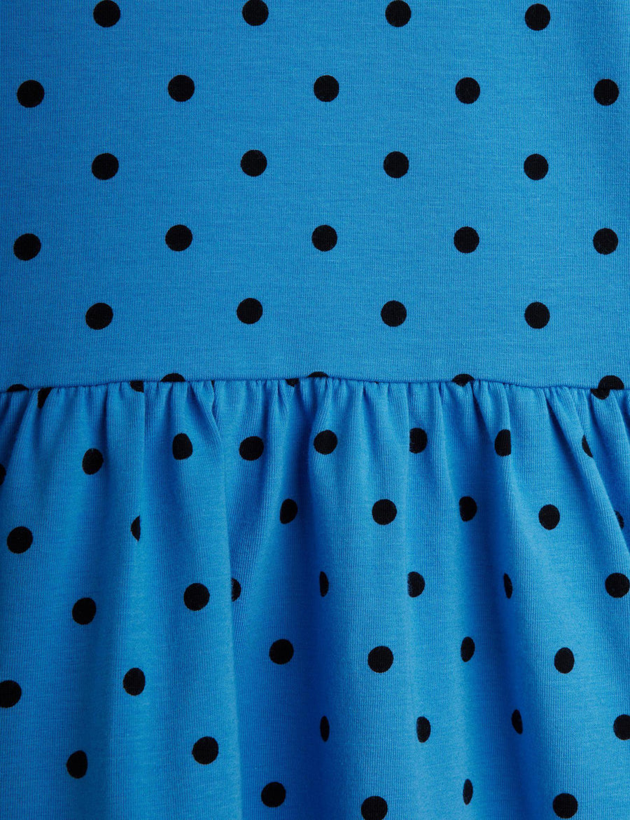 Polka Dot Blue Dress