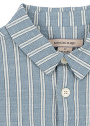 Elliot SS Shirt - Trio Bleu Stripe