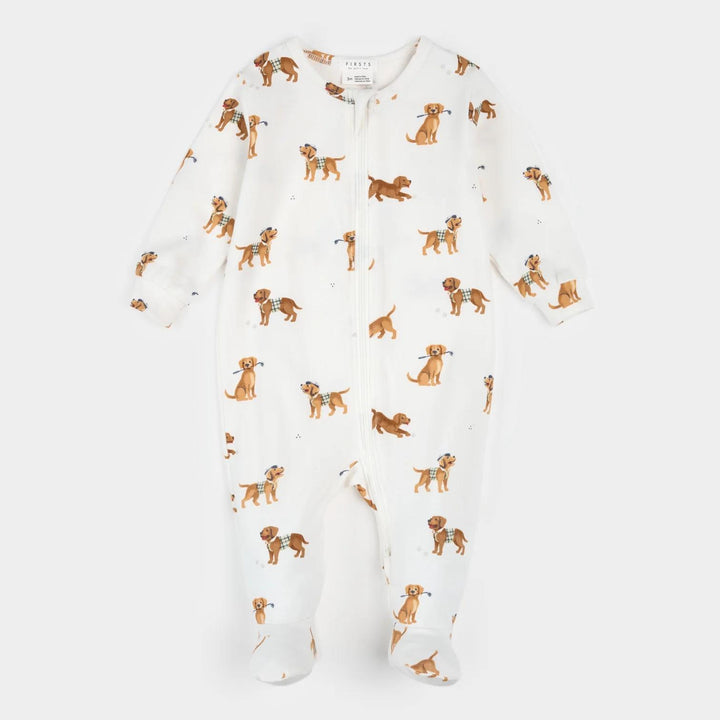 Golf Pups Print Sleeper
