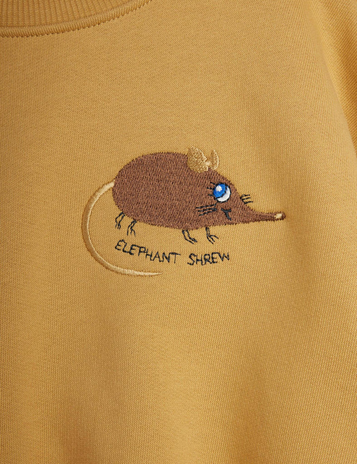 Elephant Shrew Embroidered Sweatshirt