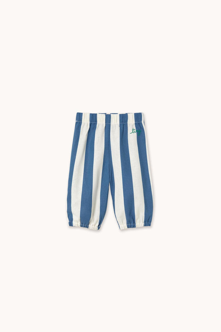 Light Navy Stripes Baby Pant