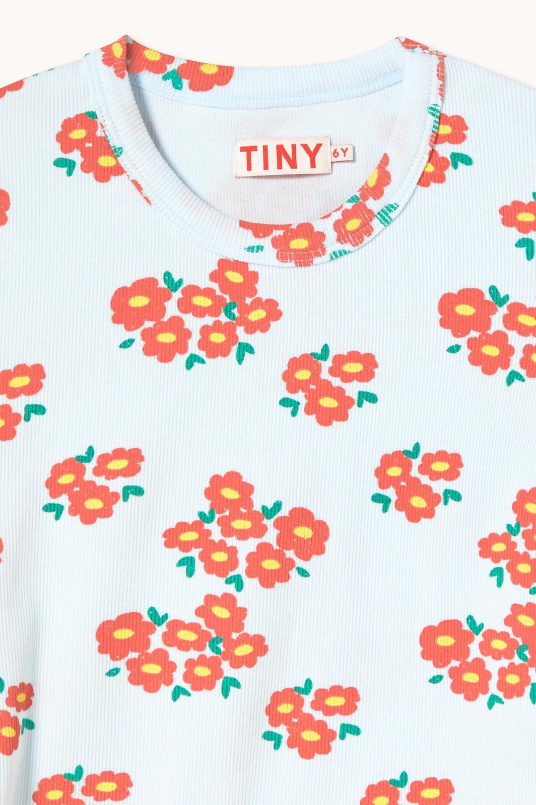 Blossoms Rib Tee