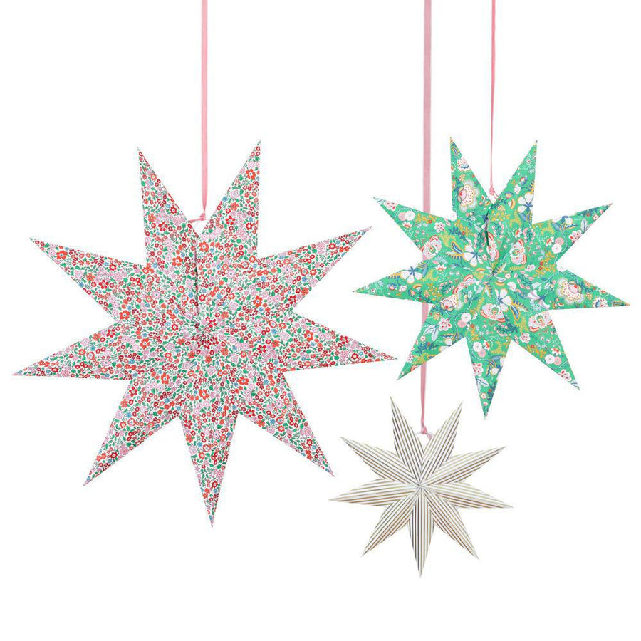 Meri Meri x Liberty Star Decorations