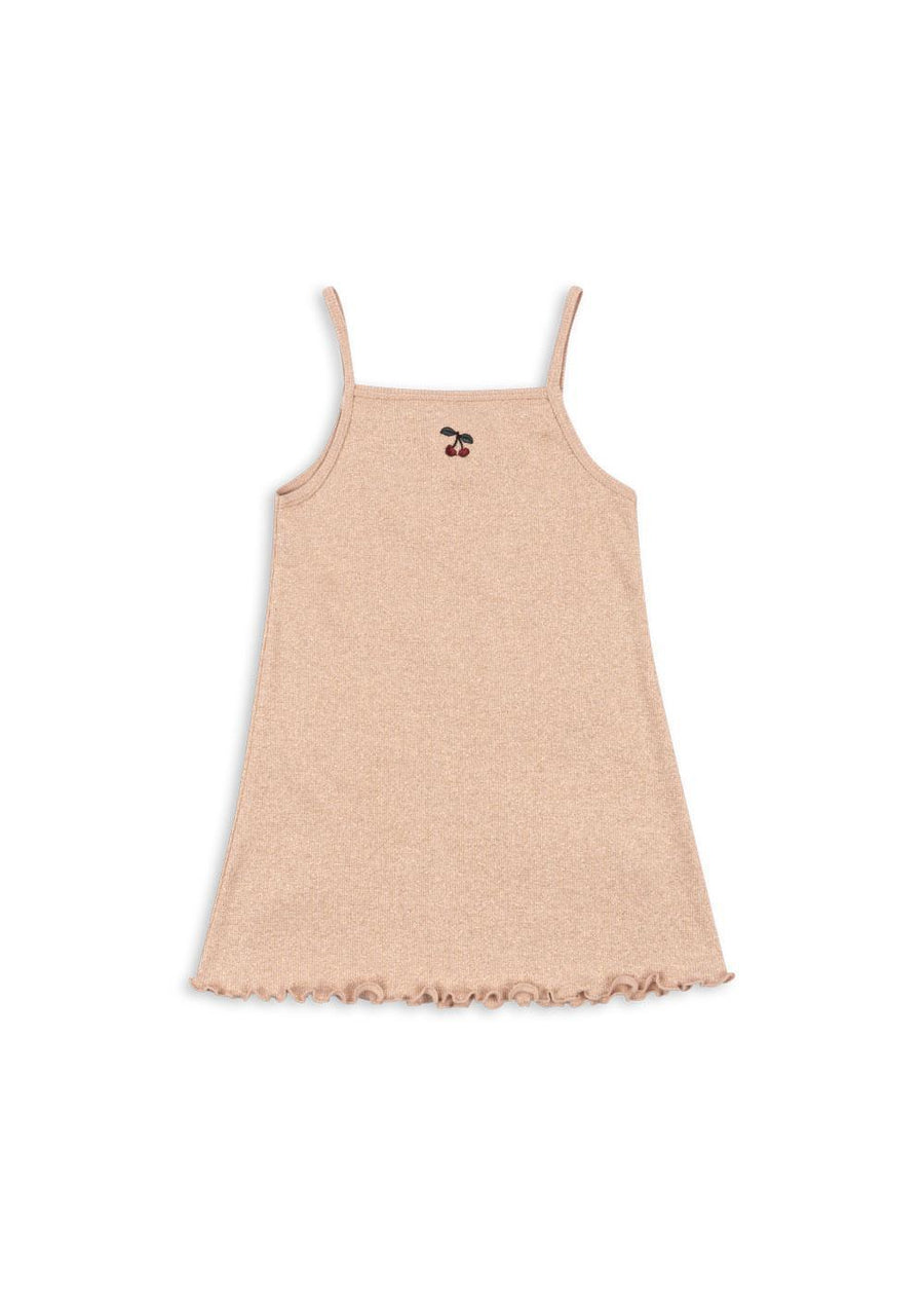 Roli Strap Dress - Cameo Rose