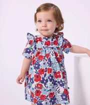 Baby Girl Floral Dress with Bloomers