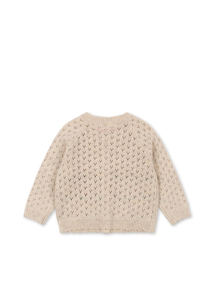 Belle Cardigan - Cream Tulips