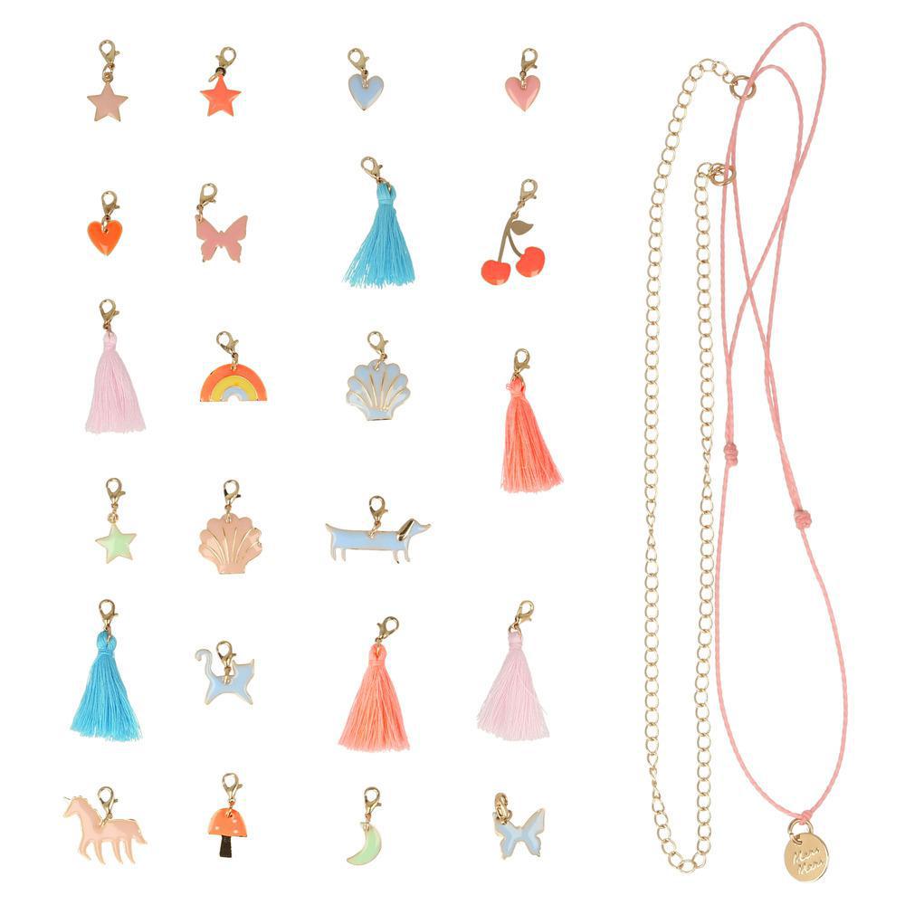 Enamel Charm Necklace Advent Calendar