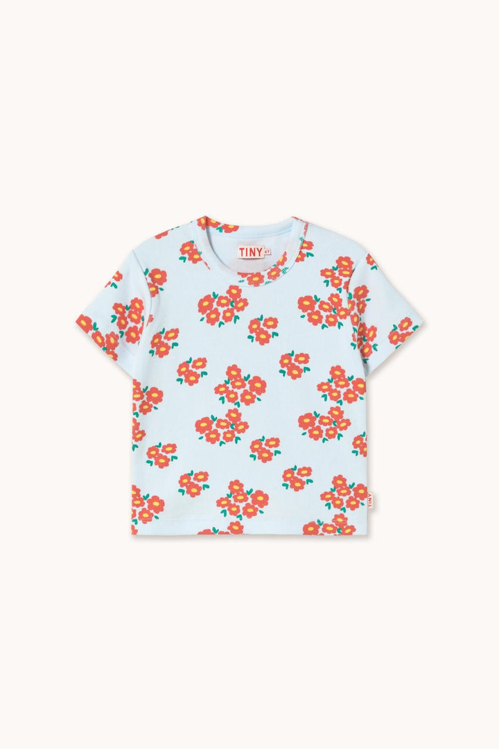 Blossoms Rib Tee