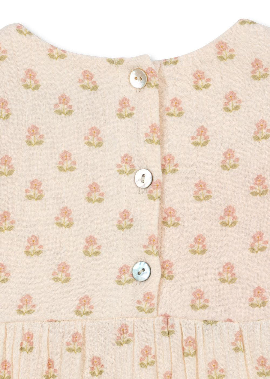 Coco Frill Romper - Carta Rosa