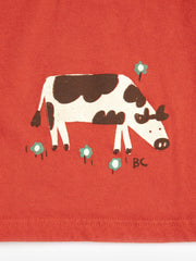Farm Adventure Cropped T-Shirt