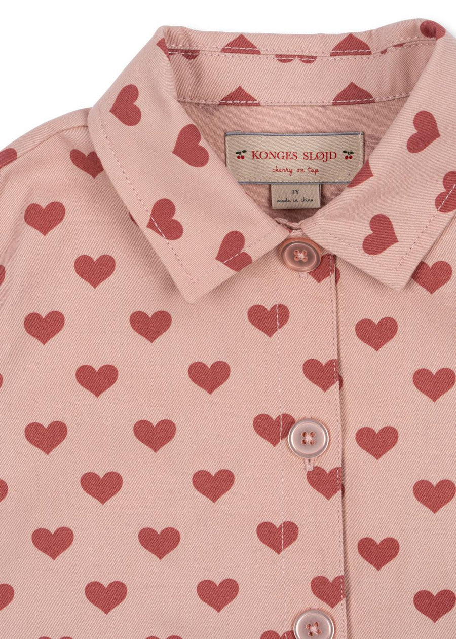 Shirt Jacket Amour Rouge