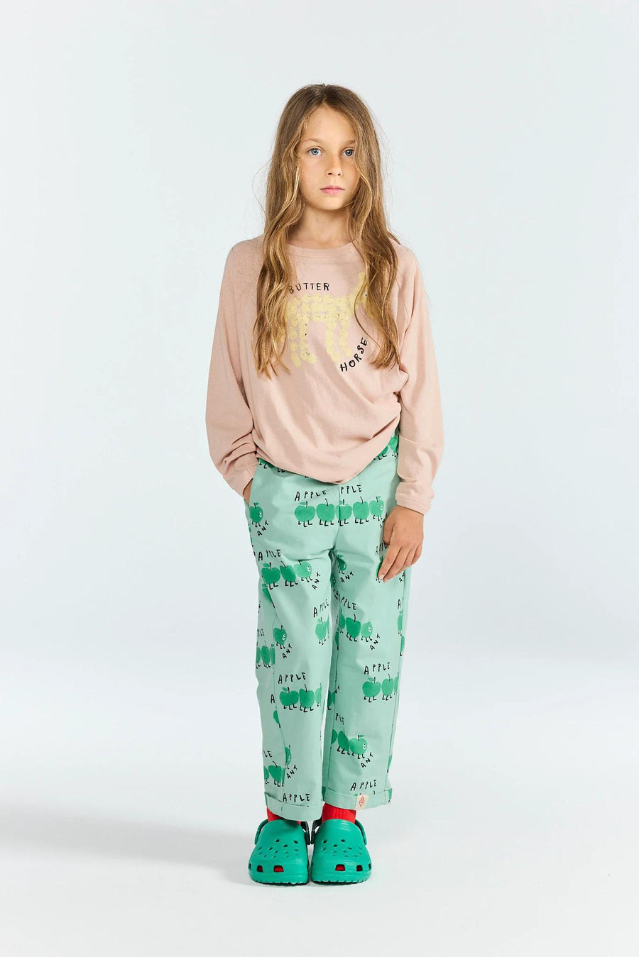 Green Camel Pants