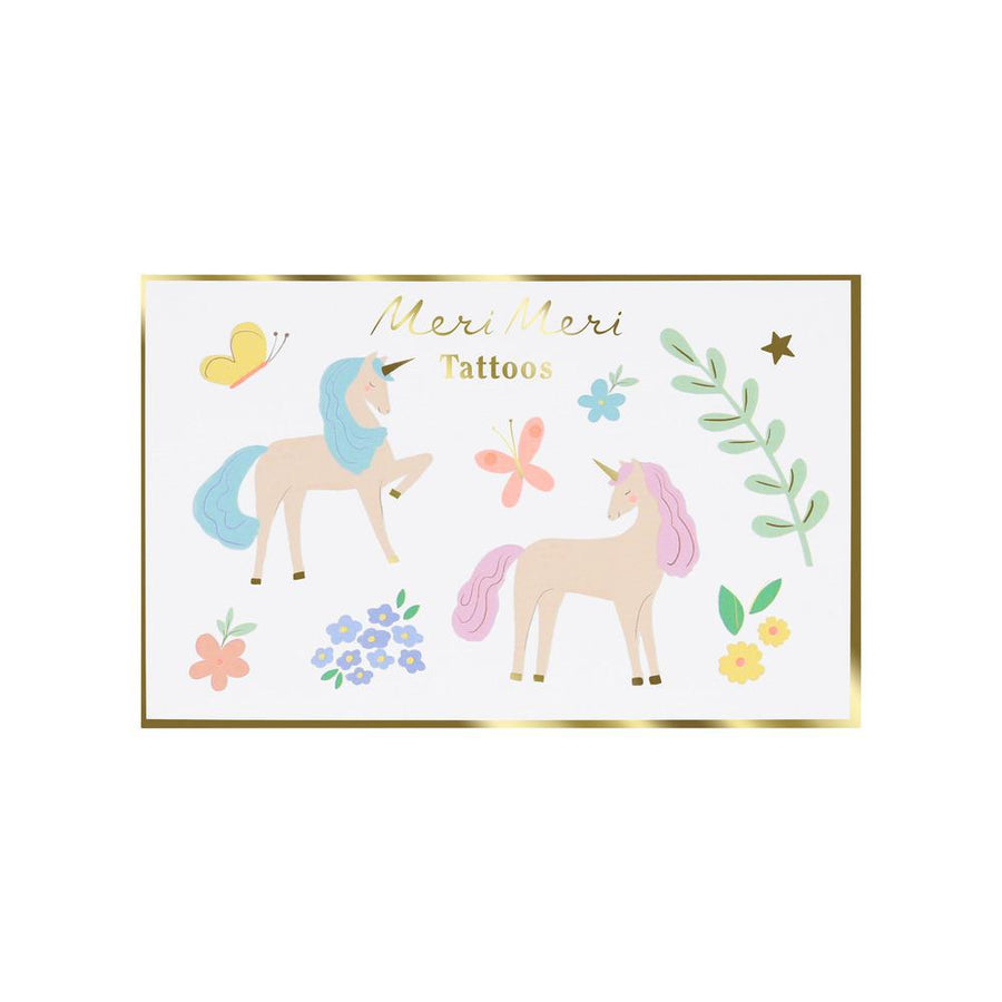 Unicorn Temporary Tattoos