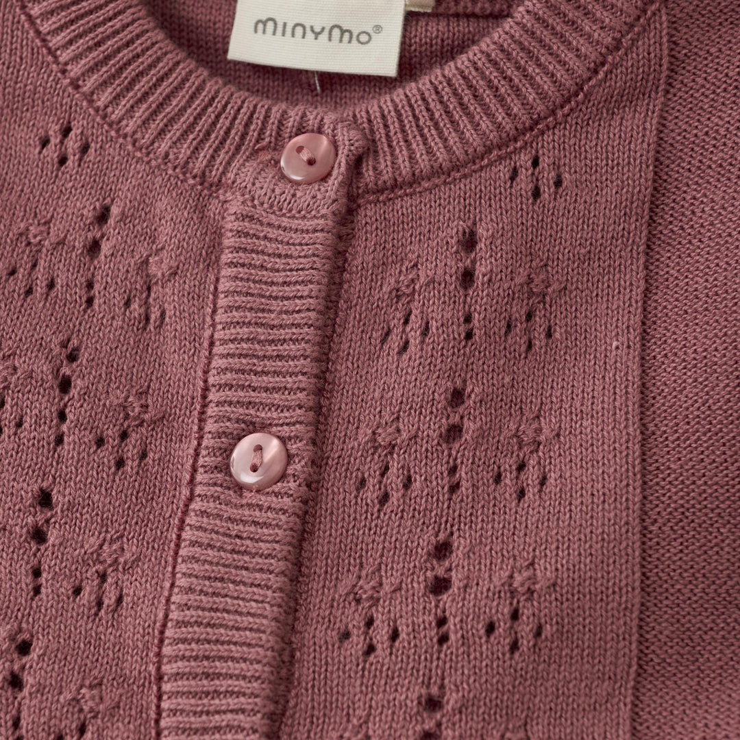 Mauve Cardigan