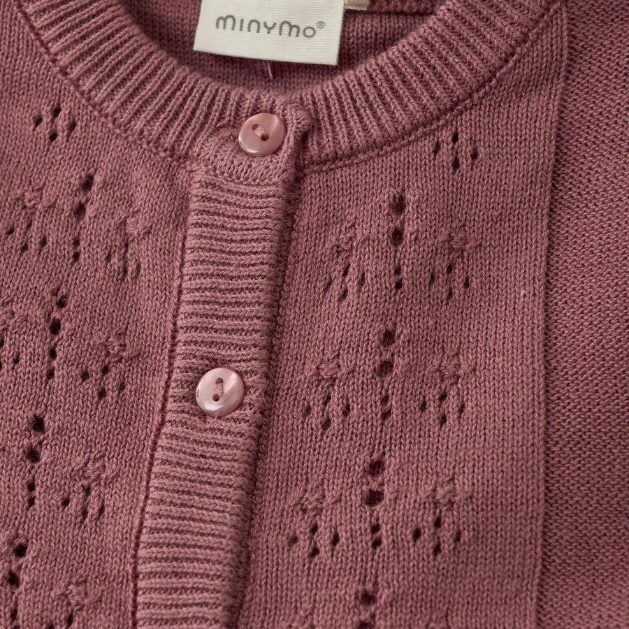 Mauve Cardigan