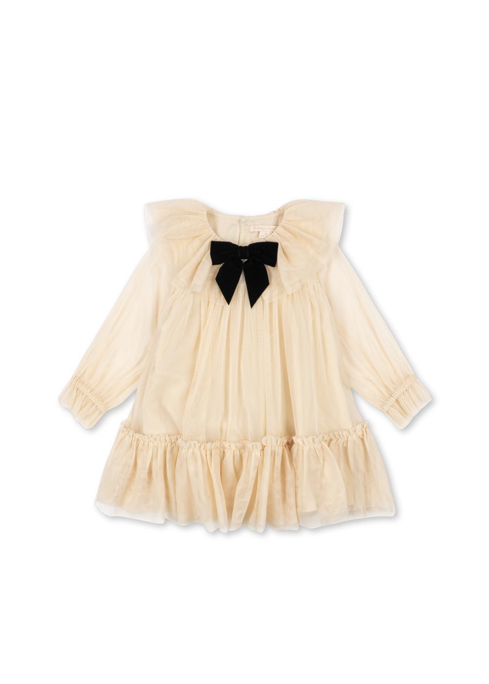 Bow Dress - Parchment