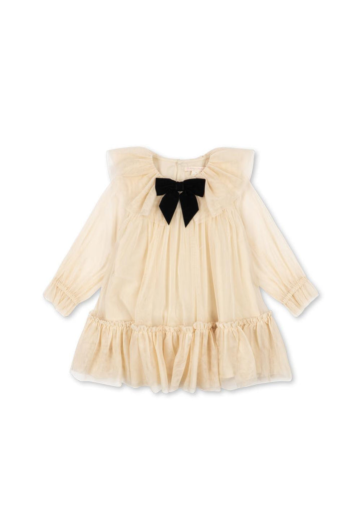 Bow Dress - Parchment