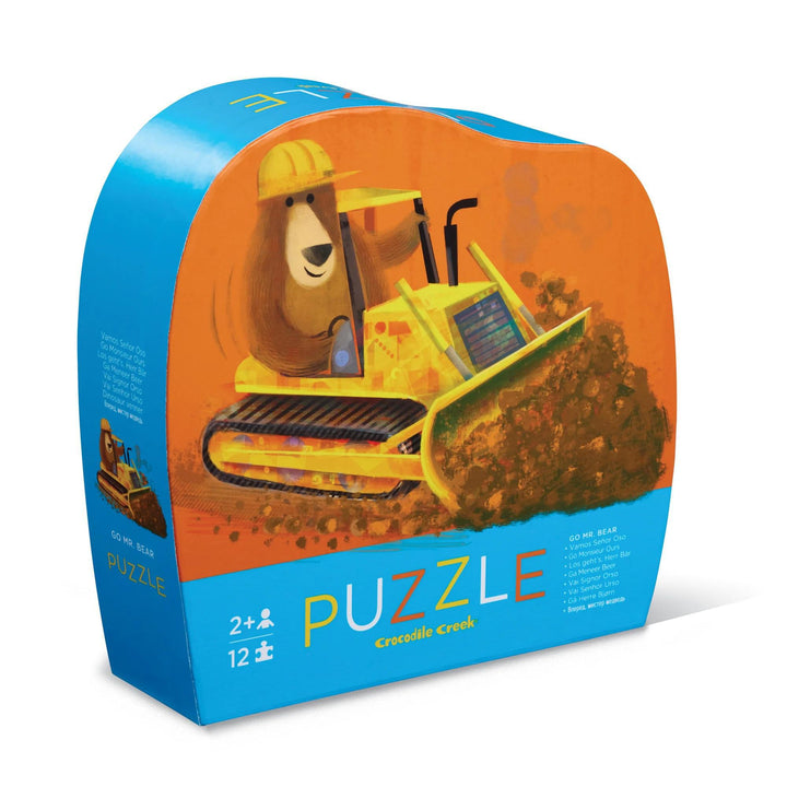 12-pc Mini Puzzle/Go Mister Bear