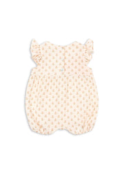 Coco Frill Romper - Carta Rosa
