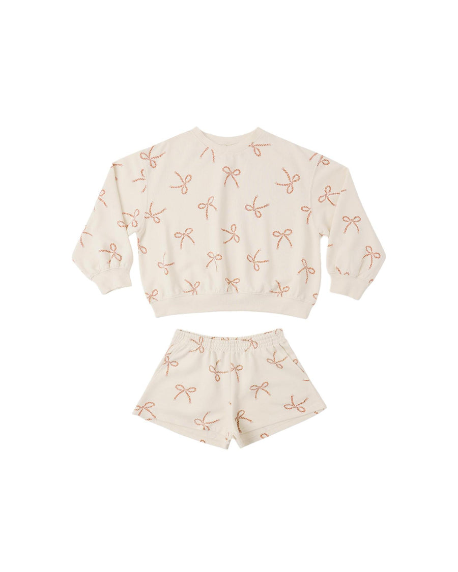 Summer Terry Set - Sailor Bows