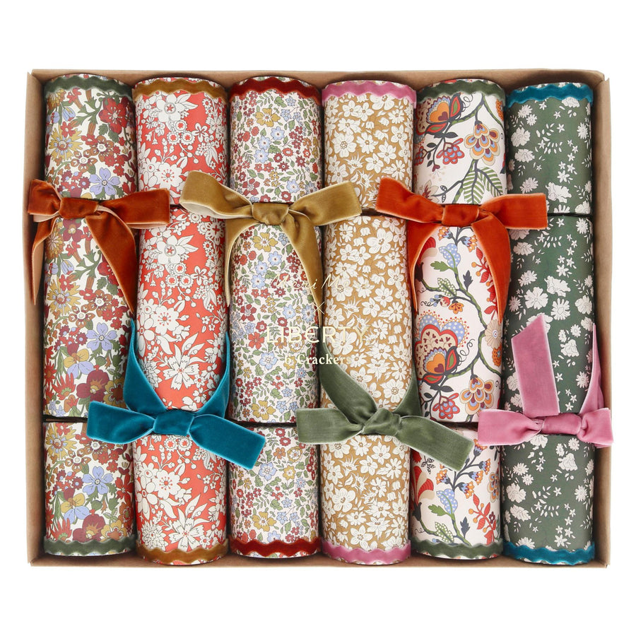 Liberty Fall Crackers Velvet Bows
